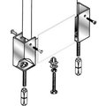 Jacknob Jacknob Jn30810 Pilaster Post Anchoring Device Pak JN30810